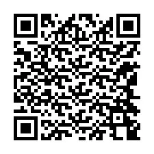 QR-Code für Telefonnummer +12144248662