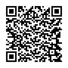 QR-код для номера телефона +12144257202