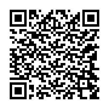 Kode QR untuk nomor Telepon +12144258248