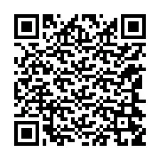 QR-код для номера телефона +12144259042