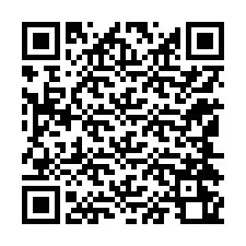 Código QR para número de teléfono +12144260992