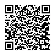 QR-koodi puhelinnumerolle +12144271337