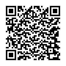 QR-koodi puhelinnumerolle +12144272036