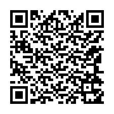 QR Code สำหรับหมายเลขโทรศัพท์ +12144351906