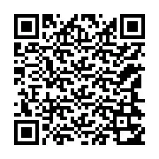 QR-koodi puhelinnumerolle +12144352041