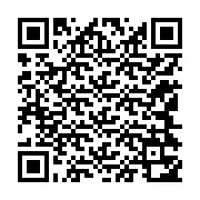 QR-code voor telefoonnummer +12144352432