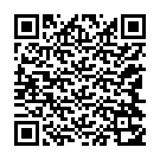 Código QR para número de teléfono +12144352628