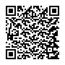 QR Code สำหรับหมายเลขโทรศัพท์ +12144353168