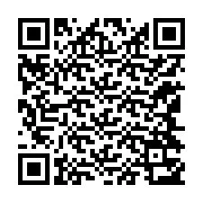 Codice QR per il numero di telefono +12144353662