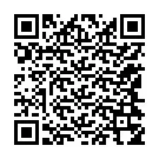 QR-Code für Telefonnummer +12144354066