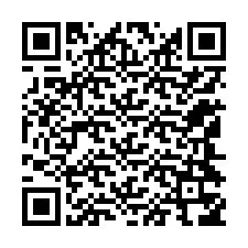 QR-Code für Telefonnummer +12144356253