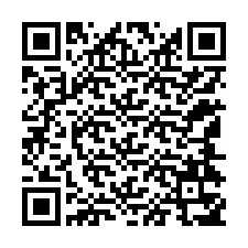 QR-Code für Telefonnummer +12144357580