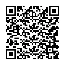 QR Code สำหรับหมายเลขโทรศัพท์ +12144359894