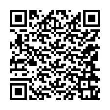 QR-code voor telefoonnummer +12144361876