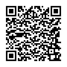 QR код за телефонен номер +12144362256