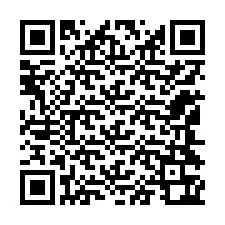 QR-kood telefoninumbri jaoks +12144362257