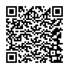 Código QR para número de telefone +12144363033