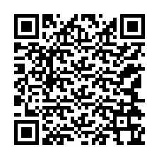 QR-koodi puhelinnumerolle +12144364830