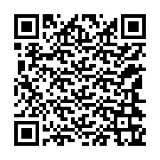 QR Code สำหรับหมายเลขโทรศัพท์ +12144365050