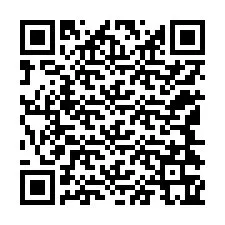 QR-koodi puhelinnumerolle +12144365124