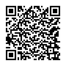 QR-код для номера телефона +12144367095