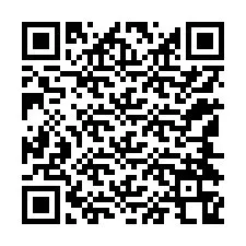 Kod QR dla numeru telefonu +12144368680