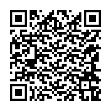 Kode QR untuk nomor Telepon +12144369742