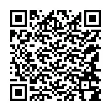 QR Code สำหรับหมายเลขโทรศัพท์ +12144384760