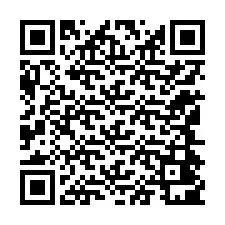 QR-koodi puhelinnumerolle +12144401066