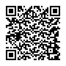 QR-koodi puhelinnumerolle +12144401082