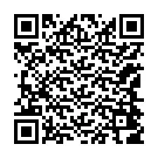 Código QR para número de teléfono +12144406465