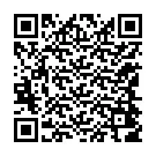 QR-код для номера телефона +12144406466