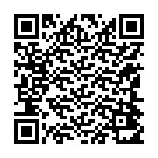 QR-код для номера телефона +12144411212