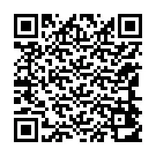 QR код за телефонен номер +12144412406