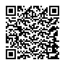 Código QR para número de teléfono +12144413880