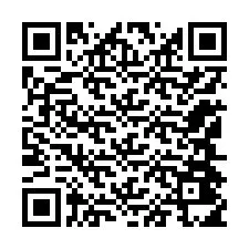 QR Code สำหรับหมายเลขโทรศัพท์ +12144415377