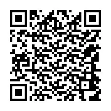 Código QR para número de teléfono +12144416043