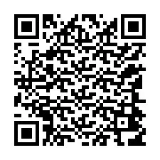 QR Code สำหรับหมายเลขโทรศัพท์ +12144416048