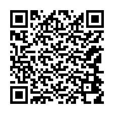 QR kód a telefonszámhoz +12144418035