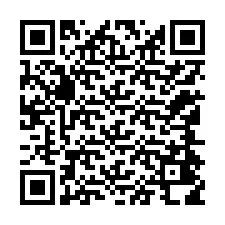 QR Code สำหรับหมายเลขโทรศัพท์ +12144418189