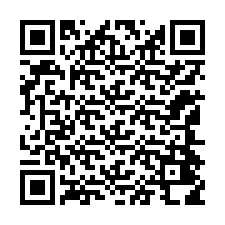 QR-koodi puhelinnumerolle +12144418245