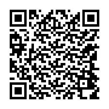 電話番号のQRコード +12144418246