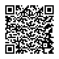 Kode QR untuk nomor Telepon +12144418670