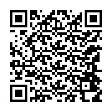 QR-код для номера телефона +12144418754