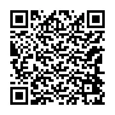 電話番号のQRコード +12144425615