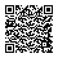 QR-code voor telefoonnummer +12144425616