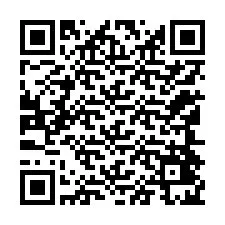 QR kód a telefonszámhoz +12144425619