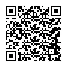 Codice QR per il numero di telefono +12144425761