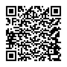 QR код за телефонен номер +12144437931