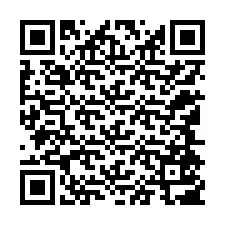 QR-Code für Telefonnummer +12144507968